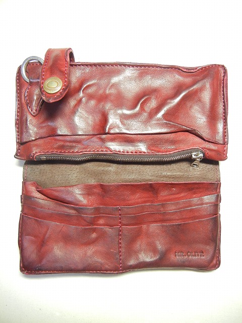 MR.OLIVE ロングウォレット　ウォレットコード付き MR.OLIVE【ミスターオリーブ】正規取り扱い店、通販可能 ON LINE
